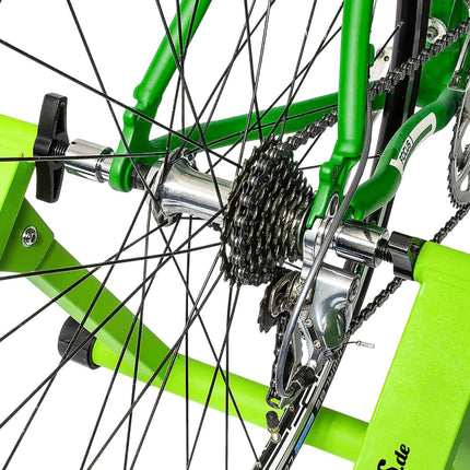 Bicycle trainer with 6 gears