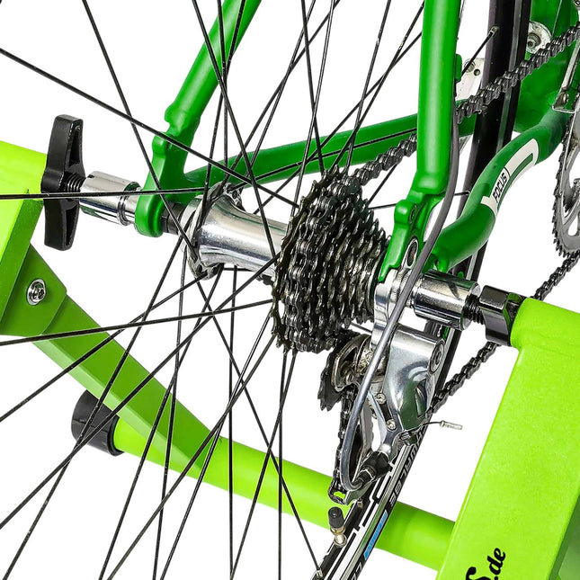 Bicycle trainer with 6 gears