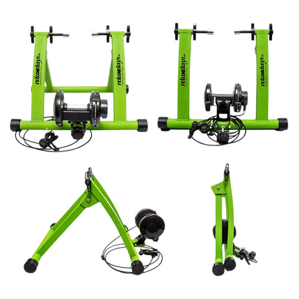 Bicycle trainer with 6 gears