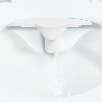 Bidet Attachment, 0.3in Ultra-Thin, Dual Nozzles, Pressure Control