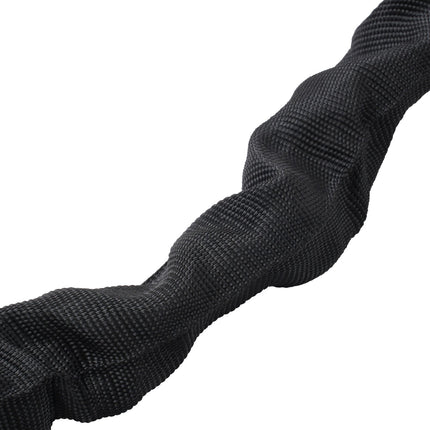 Bike Chain Lock, 1.2 m Forged Steel Chain, 8 mm Thick, 4 Keys