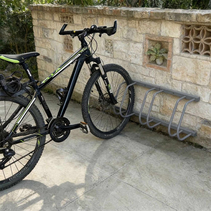 Bike Rack Stand, Floor Or Wall Mount, Steel, 65 mm Tyres