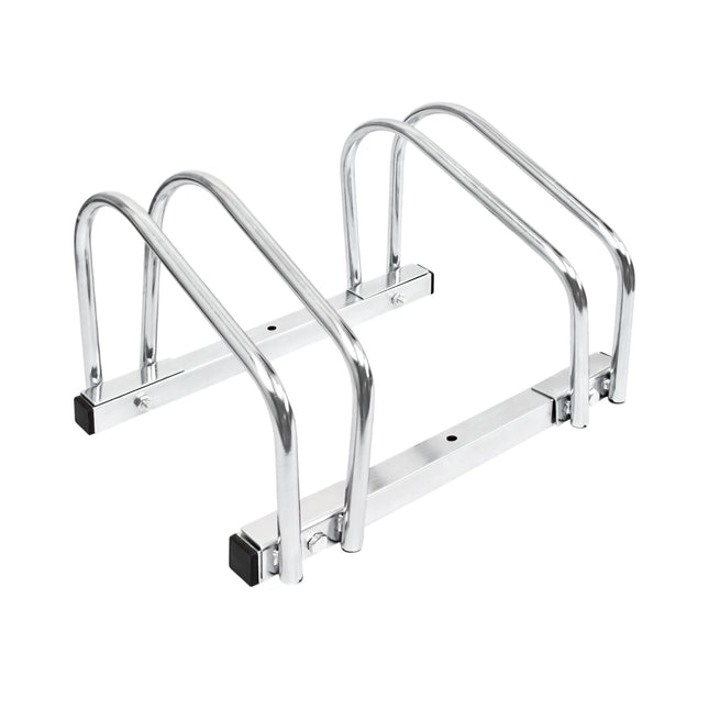 Bike rack 2 bikes for floor and wall
