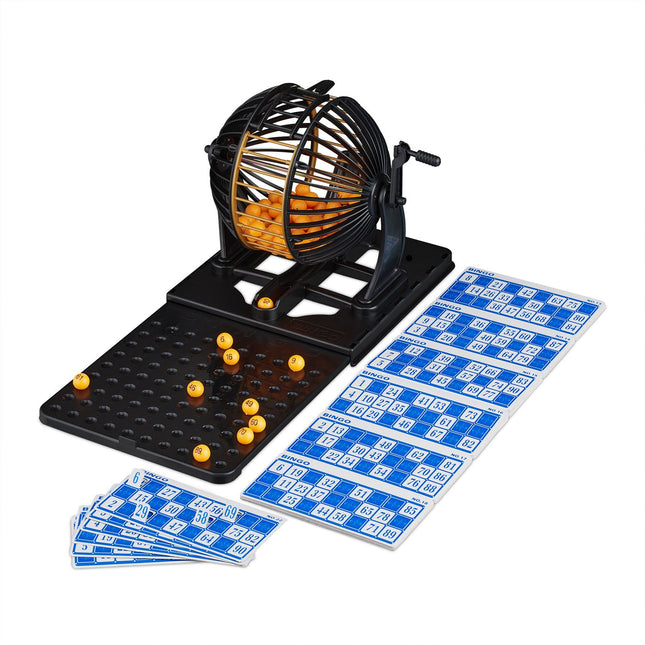 Bingospelset - 90 ballen, 72 kaarten, familieplezier