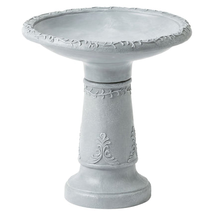 Bird Bath, Resin, Stone Look, 48 cm Diameter