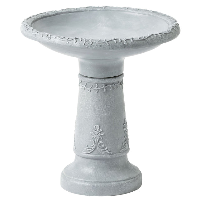 Bird Bath, Resin, Stone Look, 48 cm Diameter