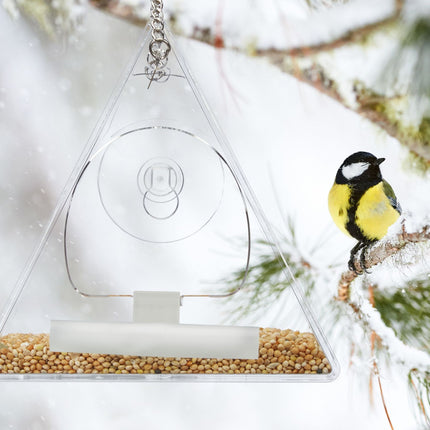 Bird Feeder for Windows triangular