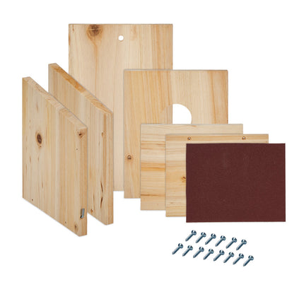 Bird House Kit with 35mm Entrance for Sparrows