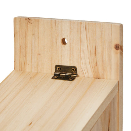 Birdhouse Kits with Perch & Hinged Roof – Set of 2