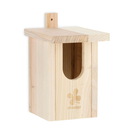 Birdhouse Natural wood Half-cavity Birds