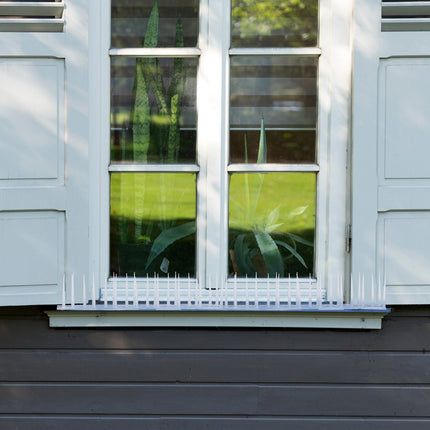 Bird repellent spikes, set of 4