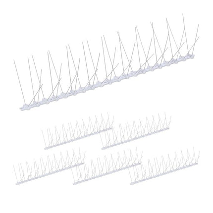 Bird repellent spikes, set of 6