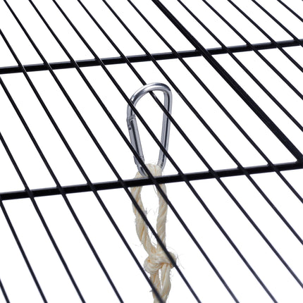 Bird swing ring set of 2