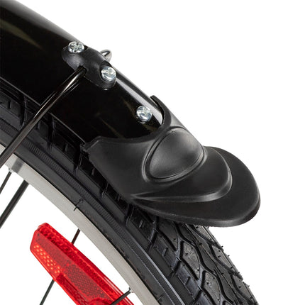 Black 26/20"" Pumped Wheels Scooter