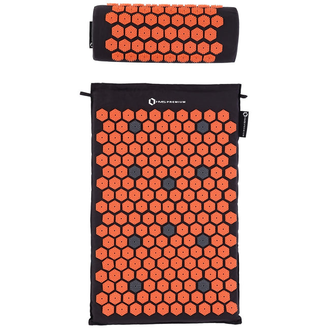 Black Acupressure Mat Set – Pain Relief & Relaxation