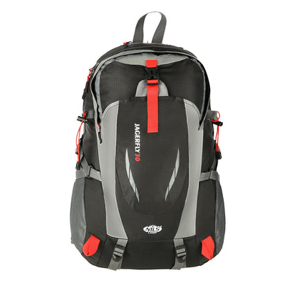 Black Backpack, 25L Capacity, Lightweight Design