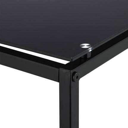 Black C-Form Side Table