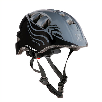Black Cycling Helmet, Size S (52-56cm)