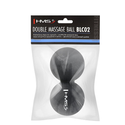 Black Double Massage Ball – Relieve Muscle Tension