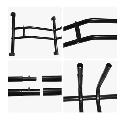 Black Floor Bike Stand, Fits 26–29" Wheels