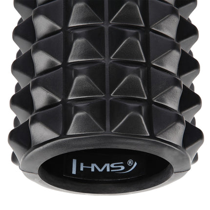 Black Foam Roller, High-Density, 140 cm