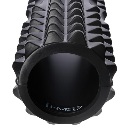 Black Foam Roller, High-Density, 140 cm
