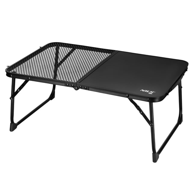 Black Folding Camping Table – Lightweight, Compact, 60x40 cm