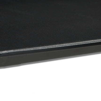 Black Gastro Serving Trays Set, 46x35cm, Non-Slip, 2-Pack