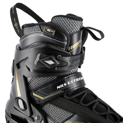 Black-Gold Inline Skates, Size 38