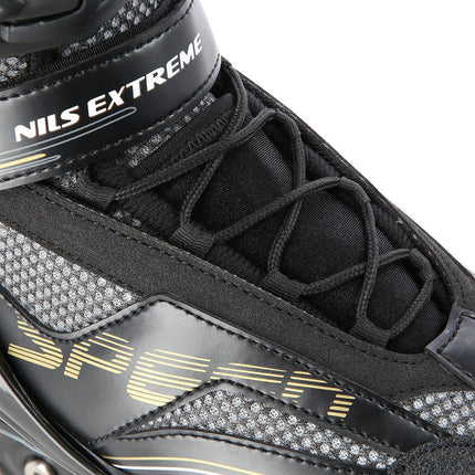 Black-Gold Inline Skates, Size 38