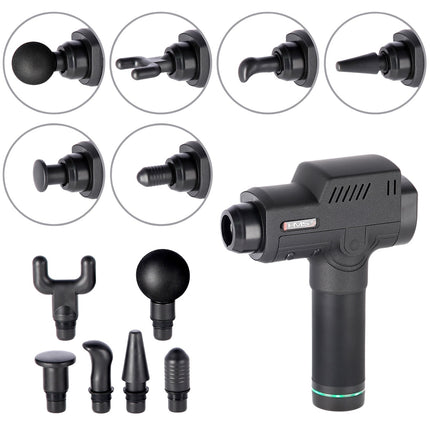 Black Massage Gun – Deep Tissue, Portable, Quiet