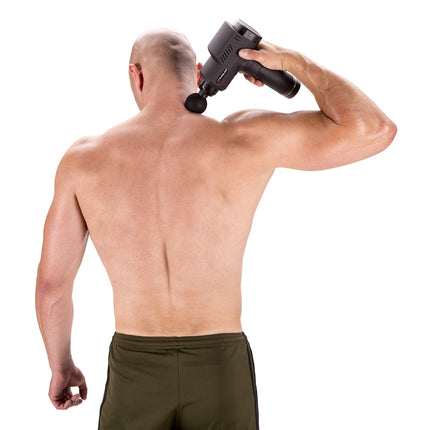Black Massage Gun – Deep Tissue, Portable, Quiet
