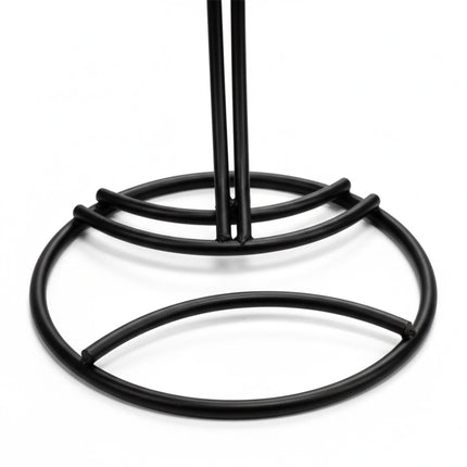 Black Metal Banana Stand – Fruit Holder for Kitchen