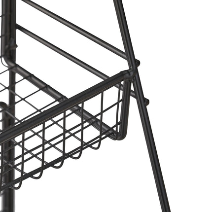 Black Metal Spice Rack