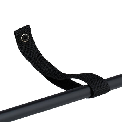 Black Metal Towel Ladder Rack with 5 Rungs