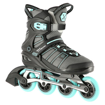 Black-Mint Size 44 Inline Skates, Adjustable