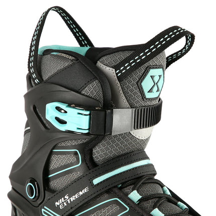Black-Mint Size 44 Inline Skates, Adjustable