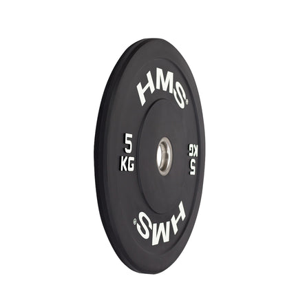 Black Olympic Bumper Plate, 5 kg
