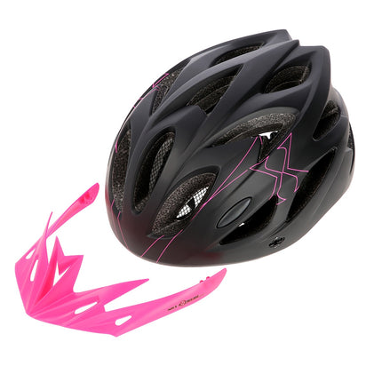 Black-Pink Medium Helmet, 51-60cm Size