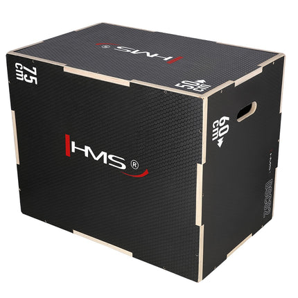 Black Plyometric Box for Chest Exercises