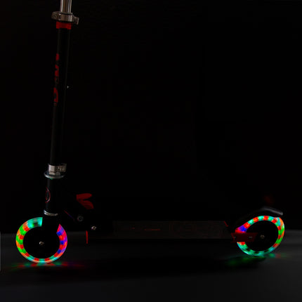 Black-Red Scooter, 120L, Durable Design