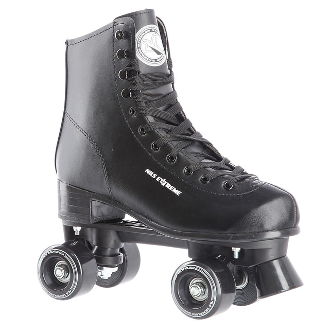Black Roller Skates, Size 40, Quad Design