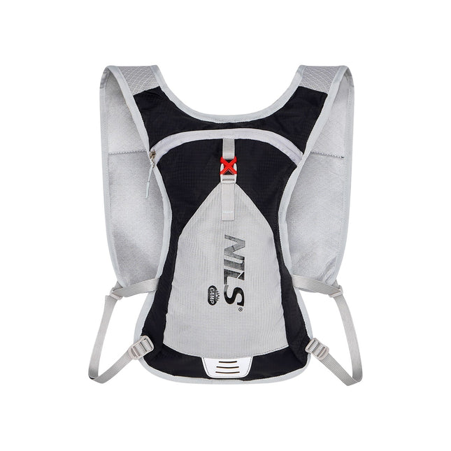 Black Running Backpack, Lightweight, Adjustable Straps