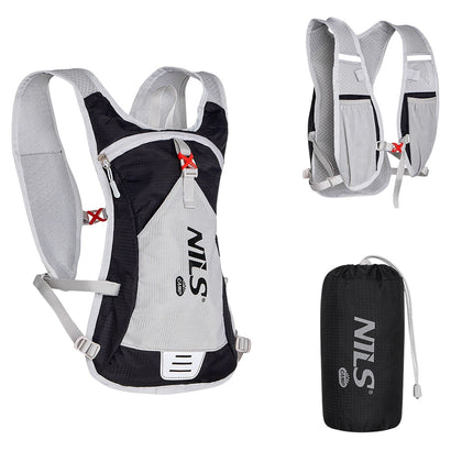 Black Running Backpack, Lightweight, Adjustable Straps