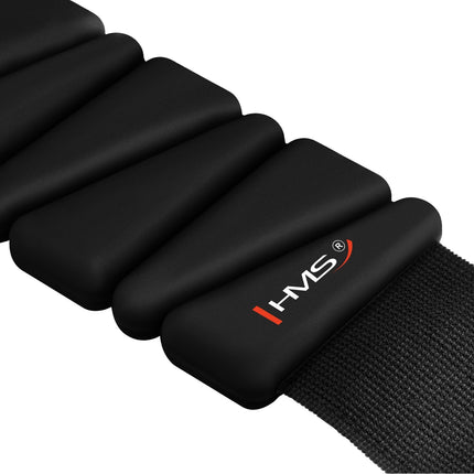 Black Silicone Ankle & Wrist Exercise Weights