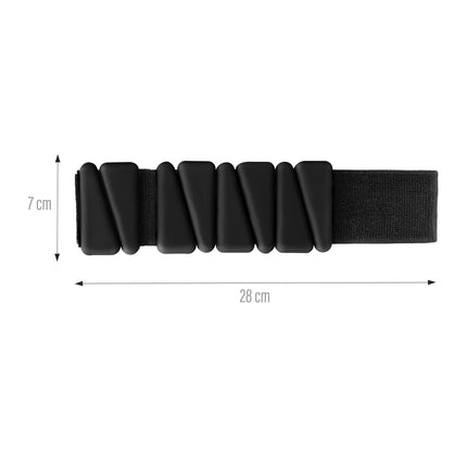 Black Silicone Ankle & Wrist Exercise Weights