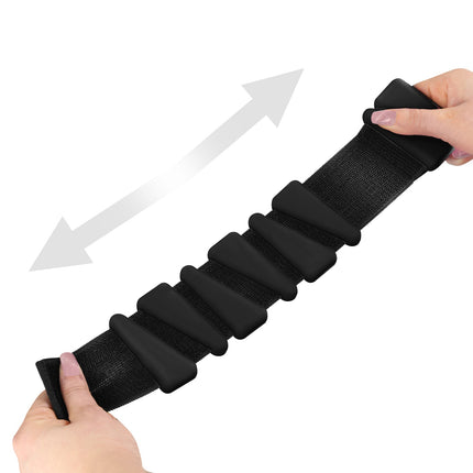 Black Silicone Ankle & Wrist Exercise Weights