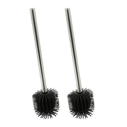 Black Silicone Toilet Brush