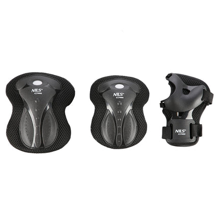 Black Size M Protective Gear Set