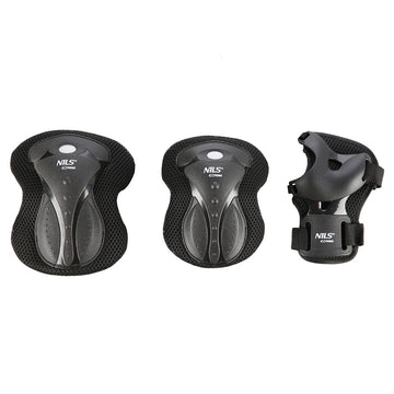 Black Size M Protective Gear Set